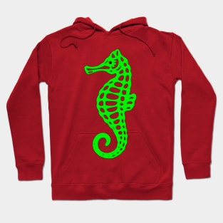 Green Seahorse Hoodie